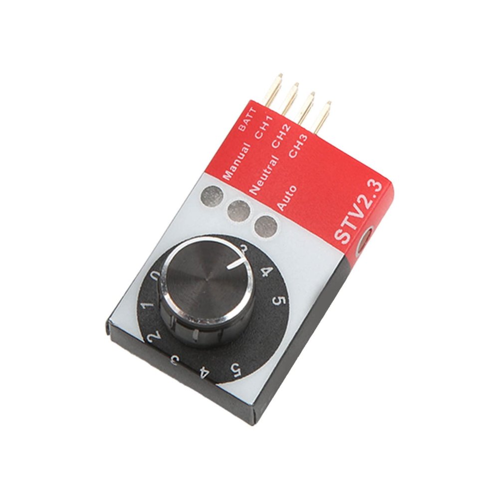GUPE RC Servo Tester, 3 Modes Efficient SCM Control Servo Tester 4.86.0V for Remote Control Helicopters