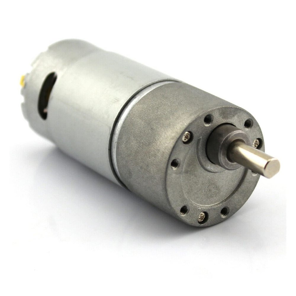 1 550 Gear Motor 12V 180RPM High Torque 27KG.cm 37GB Gearbox Gear Motor D Axis Micro Motor