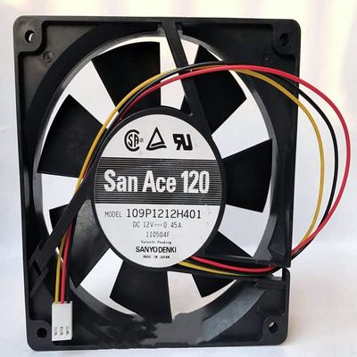 109P1212H401 Fans DC12V 0.45A 12025mm Cooling Fan