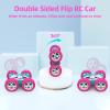 Hamdol Pink Remote Control Car for Girls, 360 Flipping Stunt Car with LED Headlights, Rechargeable 4WD Electric Toy Vehicle, Princess Gift for 6 7 8 9 10 11 Year Old Girls, Birthday & Christmas Toy view 2