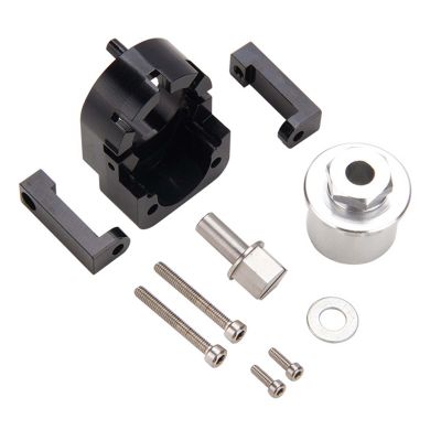 LAFEINA 4PCS Custom Aluminum Hub Adapter for 1/10 RC Crawler Car TRX-4 Track Part (Adapter)