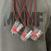 YSPPF Crawfish Mardi Gras Bead Necklace Lobster Shot Glass Beads Necklace Decorations(12 Pcs) view 2