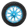 RC Car Wheel Tires,4Pcs RC 12mm Rubber Tyre 1/10 On Road Racing Car Tires Upgrade Accessories Model car accessories Toys and Games (blue) view 4