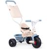 Smoby - 740416 Be Fun Comfort Blue Tricycle - Children's Bike from 10 Months - Evolutive - Parental Cane with Bag - Safety Bar - 740416 view 3
