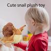 Tiny Heart Simulation Snail Plush Toy, 15.74inch Soft Lifelike Snail Stuffed Animal Plush Toy Cute Christmas Reptile Gift for Kids, Home Decor view 2