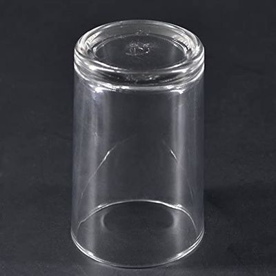 SUMAG 6 Pcs Self Explosion Glass Magic Tricks (Small, H 8.5 Dia 5.7 cm) for Professional Magicians Stage Close up Illusion Mentalism Accessories