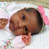 iCradle Lovely Real Look Reborn Baby Dolls 20inch 50cm Silicone Lifelike Baby Doll Realistic Newborn Doll Toy Gift for Ages 3+ view 2