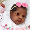 iCradle Lovely Real Look Reborn Baby Dolls 20inch 50cm Silicone Lifelike Baby Doll Realistic Newborn Doll Toy Gift for Ages 3+ view 3