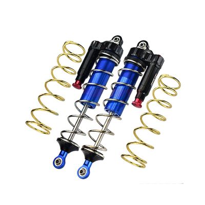 GPM for ARRMA 1/5 KRATON 8S ARA110002T1/ARA110002T2, 1/5 4WD Outcast 8S BLX-ARA5810 Aluminum Alloy External Spring L-Shaped Simulation Negative Pressure Cylinder