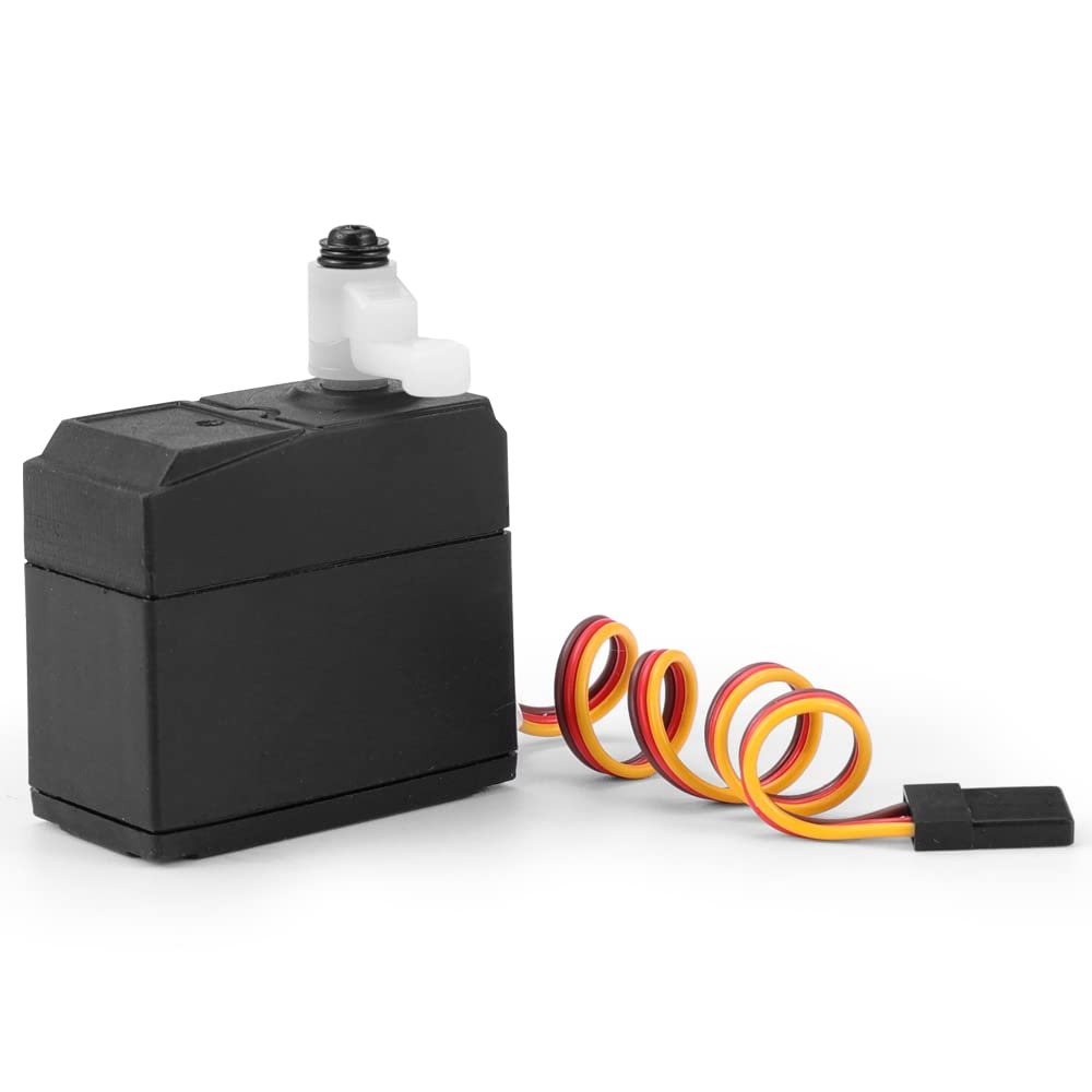 HAIBOXING 1/12TH Scale RC Car Spare Parts Desert Truck 3-Wire Steering Servo(6kg) and Servo Saver Assembly Apply to 2995 (T2306 & T2018)