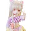 bositigo Pretty Anime Design BJD Dolls 1/6 11.8 Inch Ball Jointed Doll DIY Toys with Clothes Outfit Shoes Wig Hair Makeup,Best Birthday Gift for Princess Girls Kids Children - Diana view 1