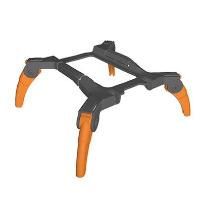 ABZEKH Drone Accessories Foldable Heightening Landing Gear for DJI Mavic 3 /for DJI AIR 2S/for MINI 2 Landing Gear Drone Feet Stand Support Protector Accessories (Color : Mini 2 SE Orange)