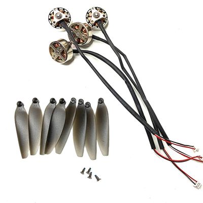 ABZEKH Drone Accessories for K911 for MAX Drone for DIY Spare Parts Propeller Props Blade Brushless Motor Engine Kit fit for AE8 Pro MAX for Quadcopter Accesosry