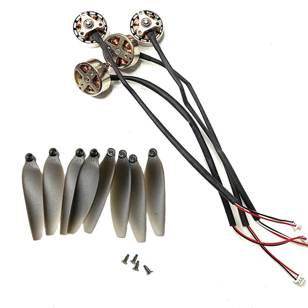 ABZEKH Drone Accessories for K911 for MAX Drone for DIY Spare Parts Propeller Props Blade Brushless Motor Engine Kit fit for AE8 Pro MAX for Quadcopter Accesosry