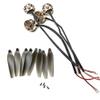 ABZEKH Drone Accessories for K911 for MAX Drone for DIY Spare Parts Propeller Props Blade Brushless Motor Engine Kit fit for AE8 Pro MAX for Quadcopter Accesosry view 1