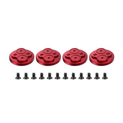 ABZEKH Drone Accessories for DJI for Mini 3 Pro/ 2/SE/Mavic Mini Motor Cover for Anti-Bump Propellers Aluminum Alloy Protection Cover for DJI Mini 3 Pro Accessrioes (Color : Mini 2 SE Red)