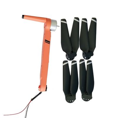ABZEKH Drone Accessories for KF102 MAX for Original Motor Arm Spare PartFor A B C D Arm Front Rear Arm with Brushless Engine Propeller Wings Rotor Blade Accessory (Color : Front C Arm-Blade)