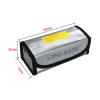 STEPMAX 4pcs Lipo Battery Bag Fireproof ExplosionProof Safe Battery Pouch for Storage185x75x60mm view 2