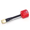 FPV Antenna Lollipop, 5.8Ghz RHCP 3dBi SMA Male and Female Mini Omnidirectional Antenna for RC Racing Drone FPV Quadcopeter Multicopter TX RX(Inner Hole-red) view 1