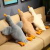 50/90cm Giant Goose Stuffed Animals Plush Toys Soft Pillow Cushion Cute Goose Plush Toy Stuffed Animals Toy Gifts for Kids Adults Yellow 50cm view 3