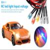 12 RC Car Headlights Taillight Flashing Light System Smart Simulation RC Truck Led Lights Lamp Kit for Tamiya/HSP CC01 1/10 1/8 Cars, Crawler, Off-Road, Sport Racing, Steering, Brake view 4