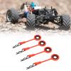HERCHR RC Cars Parts Body Clips Pins for 1/10 Model Car Universal RC Body Clips Car Clips RC Car Parts Truck Buggy Shell Replacement(red) view 3