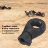 HERCHR Shock Rod End Spring Cup Set, Plastic Heavy Duty RC Shock Rod End Ball Head Accessories for 1/7 1/8 RC Cars Upgrade Parts(Black) view 3