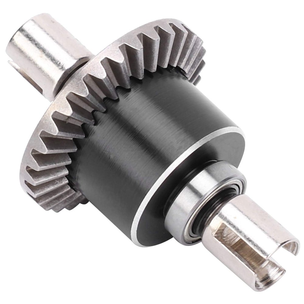 Bevel Gear Set RC Car Bevel Gear RC Metal Differential Gear Steel Overdrive Gears with WLtoys 144001 1/14 RC Car Buggy Upgrade Parts RC Car Body Accessory