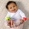 Infantino Baby's 1st Rattle Bundle Gift Set, Wrist Rattles, Foot Rattles, Spin & Teethe Gummy Rattle, Multicolor Fruit-Themed, 3-Piece Value Set for Babies 0M+ view 3