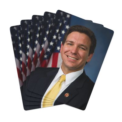 Brian Bula 46th Florida Governor Playing Cards
