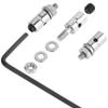 HobbyPark RC Plane 1.3mm Adjustable Pushrod Connector Linkage Stopper & 1.2mm x L180mm Steel Z Style Pushrods, Landing Gear view 2