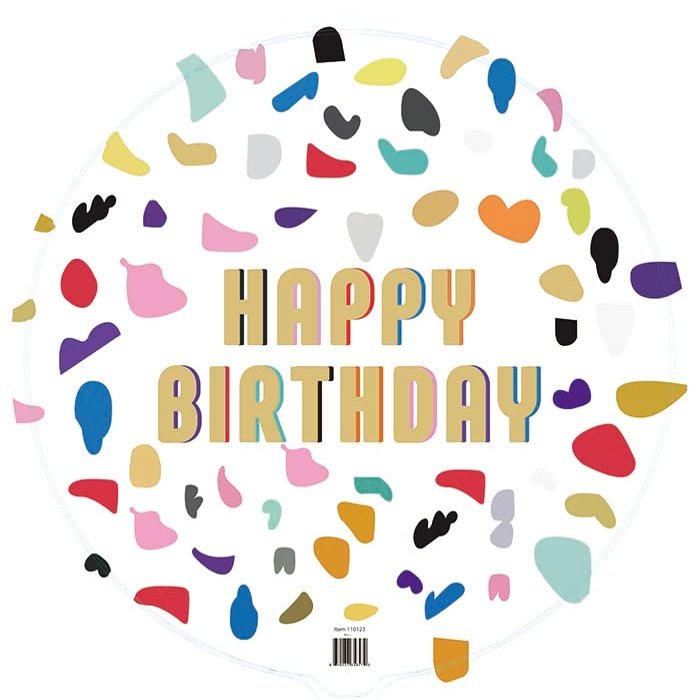 18" Happy Birthday Mylar Balloons - Pack of 10