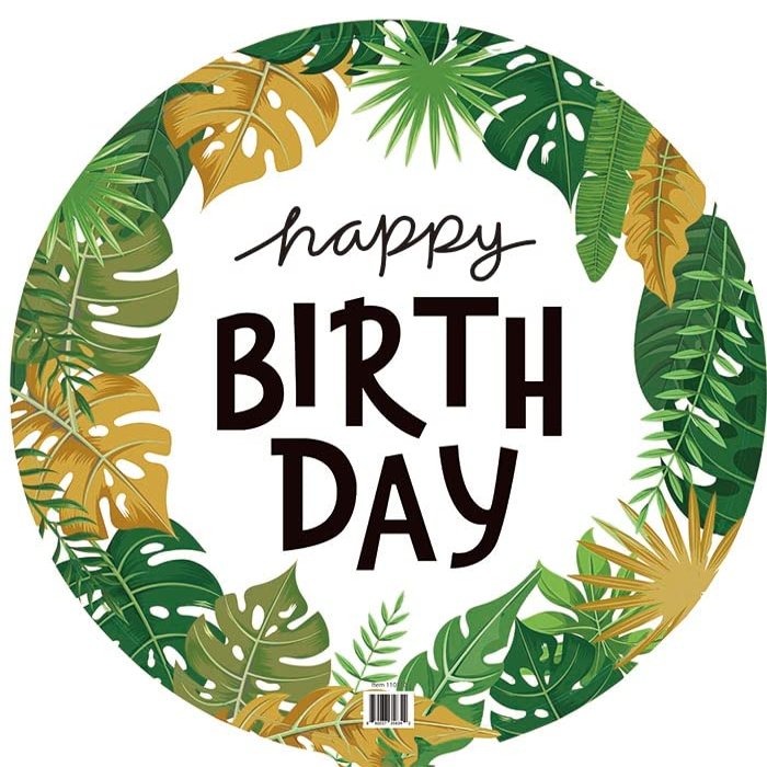 18" Happy Birthday Mylar Balloons - Pack of 10