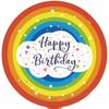 18" Happy Birthday Mylar Balloons - Pack of 10 view 1