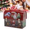 Christmas Money Box Christmas Piggy Bank Toy for Kids, Christmas Piggy Bank Santa Claus Stealing Can with Iron Buckle Handle for Kids, Surprise Frank Toy Boys Girls view 4