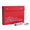 TWBTC 34MM Chinese Green Medium Mahjong Sets 144+2 Melamine Tiles 1.3" Tile with Portable Carrying Box Complete Mahjong Game Set - () view 1