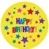 18" Happy Birthday Mylar Balloons - Pack of 10 view 1
