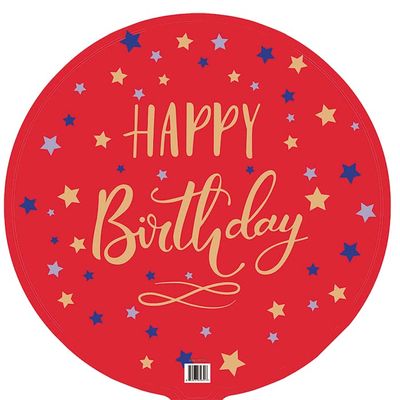 18" Happy Birthday Mylar Balloons - Pack of 10