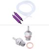 HobbyPark RC Glow Plug Replace OS #8 & Aluminum Fuel Tank w/Tube view 1