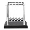Balance Pendulum Ball, Classic 5 Beads Newtons Balance Balls Funny Science Physics Gadget Metal Home Office Games Desktop Decoration Toy Games Accessories for Stress Relief view 1