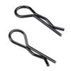 HobbyPark 1/12 1/10 RC Body Clips 1.2mm Rod (50-Pack) & RC Body Curved Scissors view 2