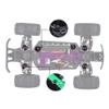 HobbyPark RC Body Clips 1.2 mm Rod & RC Car Light Bar Kit 6 LEDs view 3