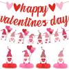 Happy Valentines Day Decorations Happy Valentines Day Banner Decorations for Party view 1