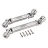 INJORA Steel Drive Shaft 2Pcs Center Drive Shaft for Axial SCX24 C10 JLU Bronco Base Camp 4Runner Upgrate Parts, 17g view 1