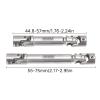INJORA Steel Drive Shaft 2Pcs Center Drive Shaft for Axial SCX24 C10 JLU Bronco Base Camp 4Runner Upgrate Parts, 17g view 2