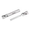 INJORA Steel Drive Shaft 2Pcs Center Drive Shaft for Axial SCX24 C10 JLU Bronco Base Camp 4Runner Upgrate Parts, 17g view 3