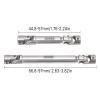 INJORA 20g Steel Stainless Steel Front Rear Center Drive Shaft for SCX24 Gladiator Dodge Power Wagon Axial Upgrade Parts, 2Pcs view 2