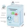 Refasy Piggy Bank,Money Bank Cash Coin Can ATM Bank with Password Kids Safe Electronic Toys for 8 Year Old Boys Girls Birthday for Child view 3