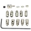 HobbyPark RC Plane Pushrod Connector Linkage Stoppers D1.3mm & Z Style Pull/Push Rods 1.2mm x L120mm view 2