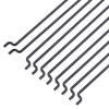 HobbyPark RC Plane Pushrod Connector Linkage Stoppers D1.3mm & Z Style Pull/Push Rods 1.2mm x L120mm view 4